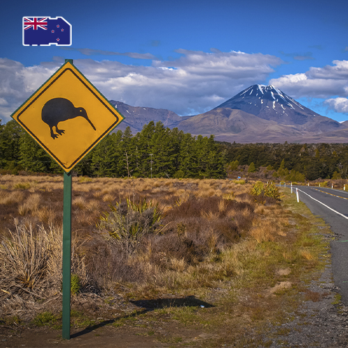 Data Sim Card New Zealand - 25GB