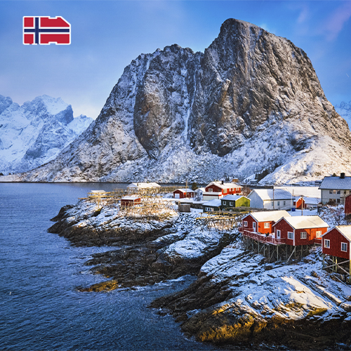 [NORWAY_25GB_30D] Data SIM Card Norway - 25GB
