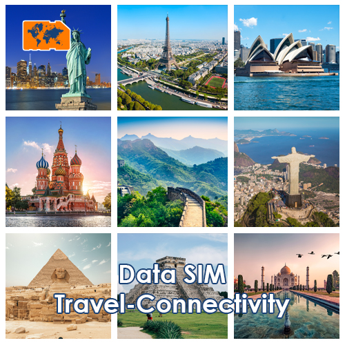 [SIM_8988_NO_CREDIT] Data SIM Travel-Connectivity (zonder tegoed) 